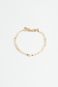 Bracelet Yellow Beads